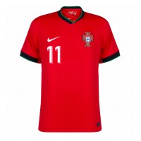 Fotballdrakt Herre Portugal Joao Felix #11 Hjemmedrakt EM 2024 Kortermet